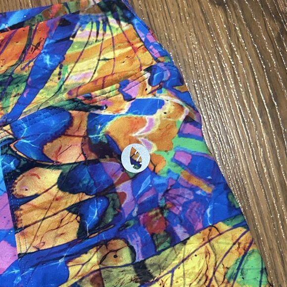 DONA JO Skort Women's XL (3) Lined Floral Paint Tennis Golf Pickleball Skirt - Picture 8 of 9